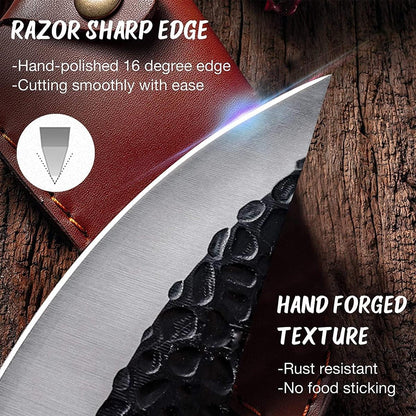 Huusk Viking Knives Hand Forged Boning Knife